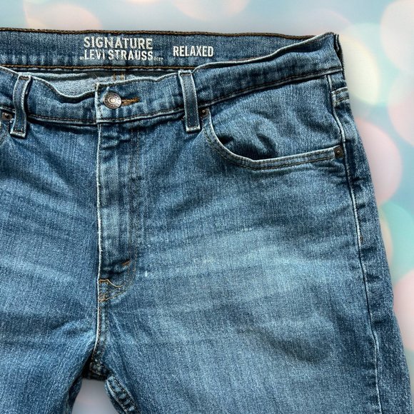 Levi’s Men’s Relaxed Denim Jeans Size 36x30 - Picture 3 of 6